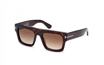 Tom Ford FAUSTO FT0711 style-color 52F Dark Havana / Dark Havana / gradient brown gradient brown Lens