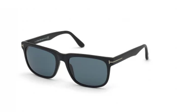 Tom Ford FT0775 style-color 02N Matte Black / Matte Black / green green Lens