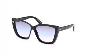 Tom Ford FT0920 SCARLET-02 style-color 01B Shiny Black / Shiny Black