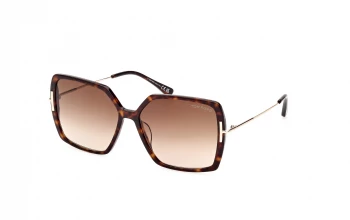 Tom Ford FT1039-F Asian Fit style-color 52F Dark Havana / Dark Havana / gradient brown gradient brown Lens