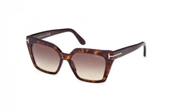 Tom Ford FT1030 style-color 52F Dark Havana / Dark Havana / gradient brown gradient brown Lens