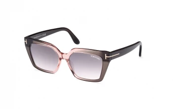 Tom Ford FT1030 style-color 20G Grey / Gradient / Shiny Grey / brown mirror brown mirror Lens