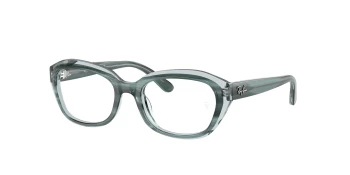 Ray-Ban Junior RY1636 style-color 3990 Striped Green On Transparent Green