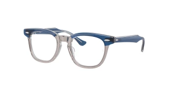Ray-Ban Junior RY9098V style-color 3959 Top Dark Blue & Brown & Light Grey