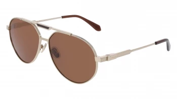 Salvatore Ferragamo SF327S style-color 710 Shiny Gold