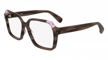 Longchamp LO2763 style-color 657 Striped Peach / Pink