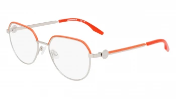 Converse CV1028 style-color 045 Shiny Silver / Vermillion Red