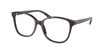 Ralph Lauren RL6222 style-color 5855 Shiny Transparent Brick Red