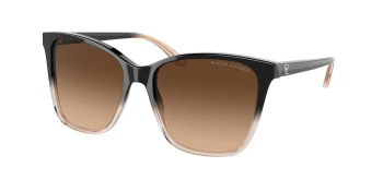 Ralph Lauren RL8201 style-color 602274 Shiny Gradient Black / Transparent Beige / Light Gradient Brown Lens