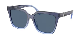Tory Burch TY7212D style-color 317880 Navy Gradient / Dark Blue Lens