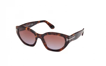 Tom Ford FT1086 Penny style-color 52F Dark Havana / Dark Havana / gradient brown gradient brown Lens