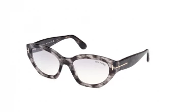 Tom Ford FT1086 Penny style-color 55C Coloured Havana / Coloured Havana / smoke smoke Lens