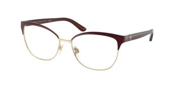 Ralph Lauren RL5099 style-color 9395 Shiny Dark Red On Pale Gold