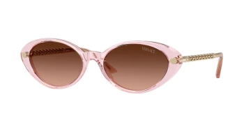 Versace VE4469 style-color 54725M Pink Transparent / Pink Gradient Grey Lens