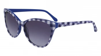 Draper James DJ7018 style-color 414 Indigo Gingham