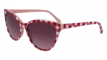 Draper James DJ7018 style-color 604 Merlot Gingham
