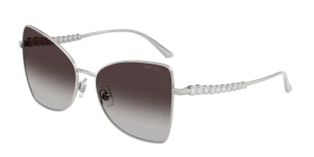 Jimmy Choo JC4010B style-color 30028G Silver / Gradient Grey Lens