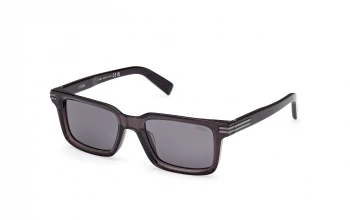 Ermenegildo Zegna EZ0249 style-color 20D Shiny Grey / Shiny Grey / smoke polarized smoke polarized Lens