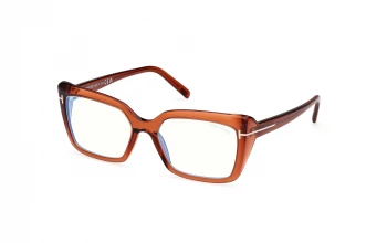 Tom Ford FT5991-B style-color 048 Shiny Dark Brown / Shiny Dark Brown