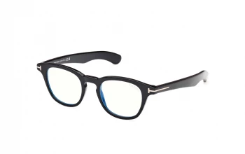 Tom Ford FT5976-B style-color 001 Shiny Black / Shiny Black