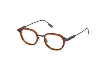 Ermenegildo Zegna EZ5296 style-color 045 Shiny Light Brown / Matte Antiqued Gunmetal