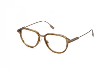 Ermenegildo Zegna EZ5298 style-color 047 Light Brown / Striped / Matte Light Bronze