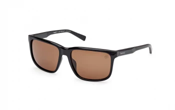 Timberland TB00037 style-color 01H Shiny Black / Matte Black / brown polarized brown polarized Lens