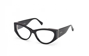Max Mara MM5174 style-color 001 Shiny Black / Shiny Black