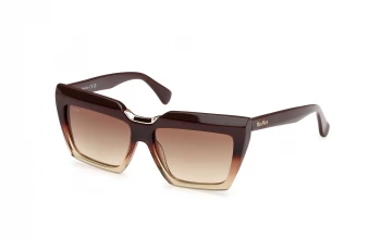 Max Mara MM0137 SPARK-7 style-color 50F Light Brown / Gradient / Shiny Dark Brown / gradient brown gradient brown Lens