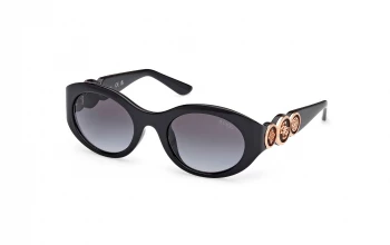 Guess GU00198-H style-color 01B Shiny Black / Shiny Black / gradient smoke gradient smoke Lens