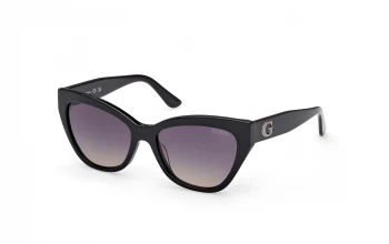 Guess GU00204 style-color 01B Shiny Black / Shiny Black / gradient smoke gradient smoke Lens