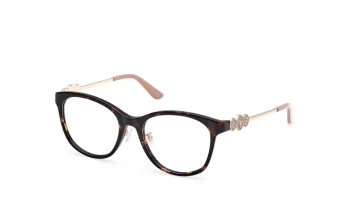 Guess GU50255-D Asian Fit style-color 052 Dark Havana / Shiny Pale Gold