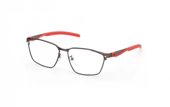 Adidas Sport SP5099-D Asian Fit style-color 013 Matte Dark Ruthenium / Matte Light Red