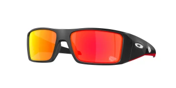 Oakley HELIOSTAT OO9231 style-color 923127 Matte Black / Prizm Ruby Lens