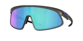 Oakley OO9484D RSLV 0OO9484D style-color 948403 Matte Grey Smoke / Prizm Sapphire Lens