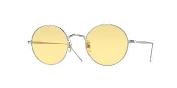 Oliver Peoples OV1293ST G. PONTI-3 style-color 5036R6 Silver / Yellow Wash Lens