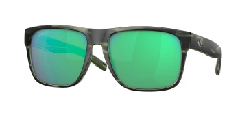 Costa Del Mar 6S9013 SPEARO XL 06S9013 style-color 901307 Matte Reef / Green Mirror Lightwave Glass Lens