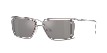 Diesel DL1002 style-color 103/6G Shiny Silver / Mirror Grey Lens
