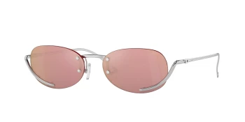 Diesel DL1004 style-color 103/E4 Shiny Silver / Pink Mirror Pink Lens