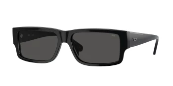 Diesel DL2003 style-color 701/87 Shiny Black / Dark Grey Lens