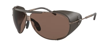 Giorgio Armani AR6139Q style-color 300673 Bronze / Dark Brown Lens