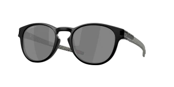 Oakley サングラス 0OO9349 LATCH Latch™ (Low Bridge Fit) Prizm Black Lenses, Matte Black