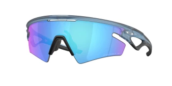 Oakley OO9499 SPHAERA SLASH 0OO9499 style-color 949903 Matte Transparent Stonewash / Prizm Sapphire Polarized Lens