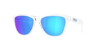 Oakley OO9508 FROGSKINS S 0OO9508 style-color 950801 Polished Clear / Prizm Sapphire Lens