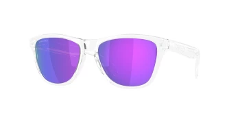 Oakley OO9508 FROGSKINS S 0OO9508 style-color 950802 Polished Clear / Prizm Violet Lens