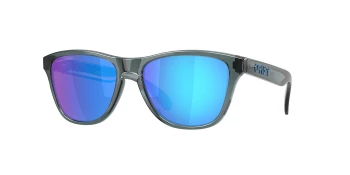 Oakley OO9508 FROGSKINS S 0OO9508 style-color 950805 Crystal Black / Prizm Sapphire Polarized Lens
