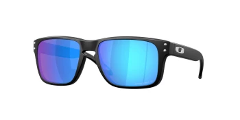 Oakley OO9509 HOLBROOK S 0OO9509 style-color 950904 Matte Black / Prizm Sapphire Polarized Lens