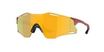 Oakley OO9512D CYBR ZERO 0OO9512D style-color 951203 Matte Iron Red / Prizm 24K Lens