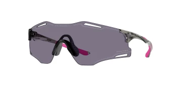 Oakley OO9512D CYBR ZERO 0OO9512D style-color 951205 Transparent Grey Ink / Prizm Grey Lens