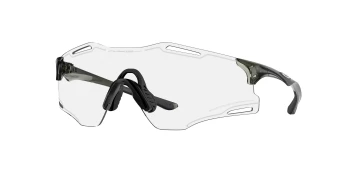 Oakley OO9512D CYBR ZERO 0OO9512D style-color 951206 Translucent Grey Smoke / Clear to Black Iridium Photochromic Lens